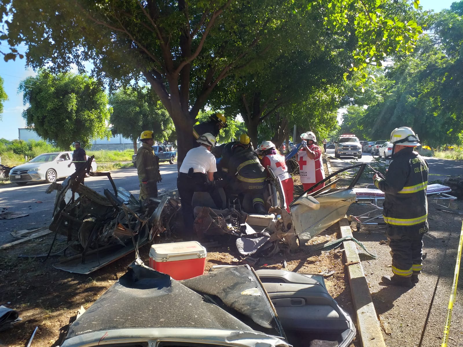 ‘Velocidad y alcohol’ causantes del accidente sobre la Culiacán-Navolato que dejó un muerto y un herido