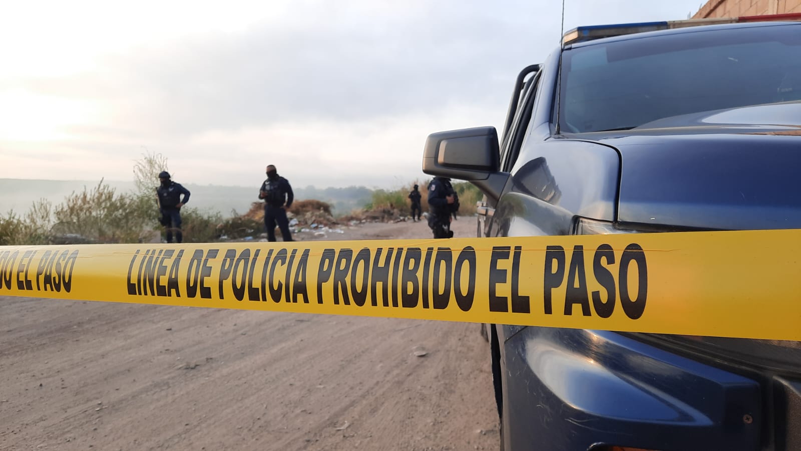 Hallan asesinado a un hombre en el Piggy Back, en Culiacán; trae uniforme de guardia de seguridad