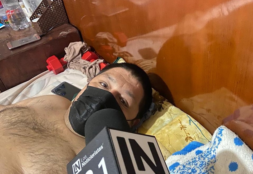 Ramón Elías tiene tres años postrado en una cama y pide ayuda para recibir terapias