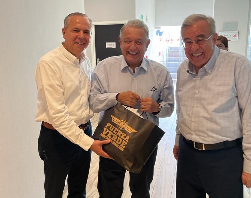 Viste de Cañero Gerardo Vargas al presidente López Obrador