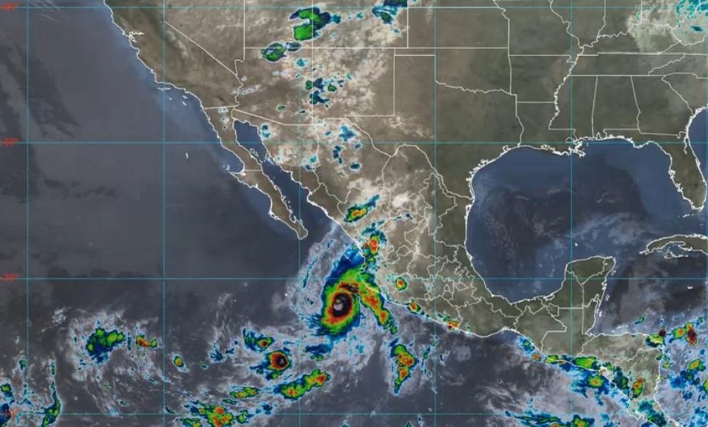 ‘Orlene’ está muy cerca de convertirse en un huracán de categoría 3: Conagua