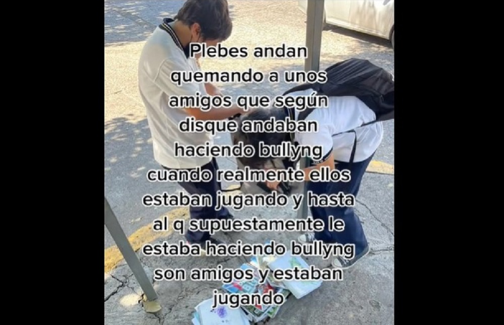(VIDEO) ¡Solo era un juego! Niegan bullying a estudiante de prepa en Culiacán tras video viral