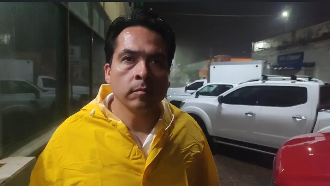 Confirma Roy Navarrete alerta roja para el sur de Sinaloa por ‘Orlene’