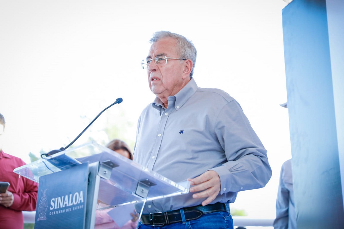 Da positivo a COVID-19 el gobernador de Sinaloa, Rubén Rocha Moya