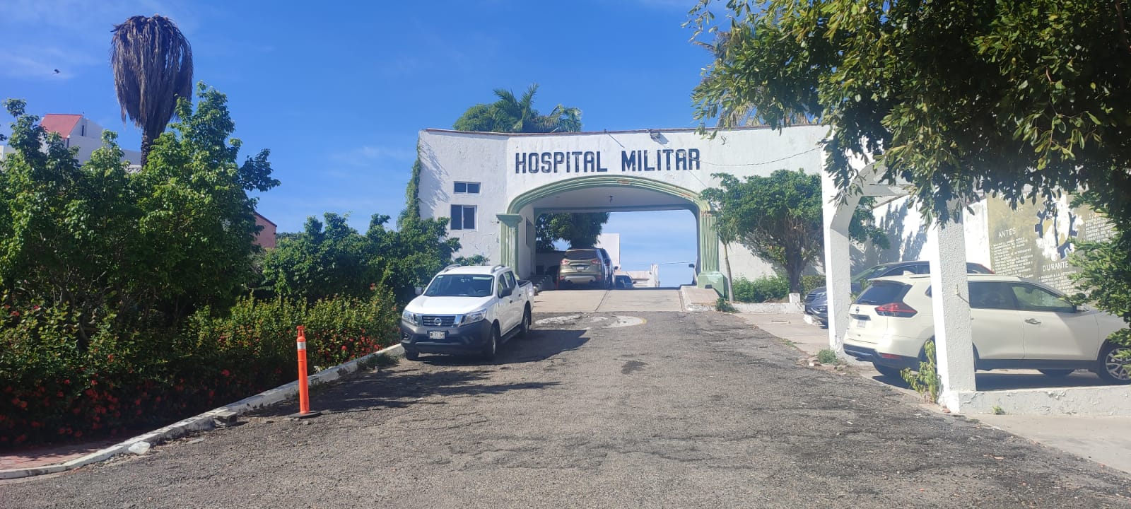 A casi un año, oficinas de SECTUR aún tienen vestigios del Hospital Militar en Mazatlán