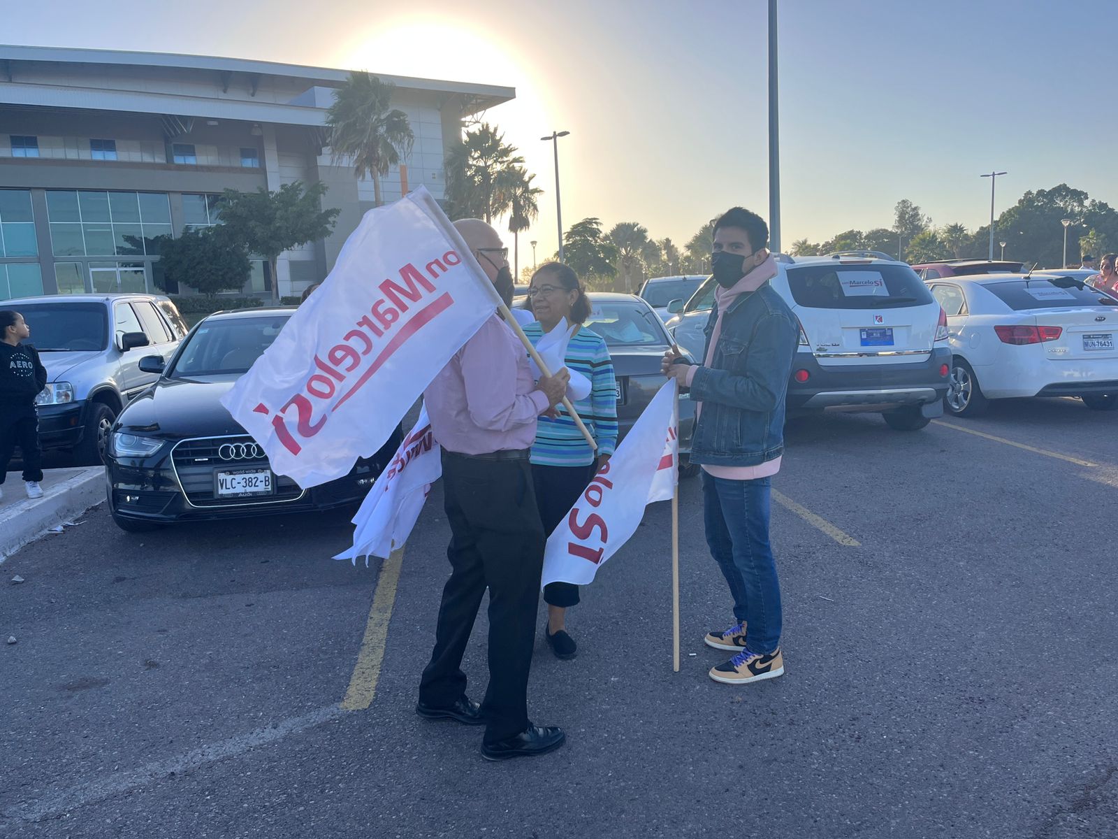 Avanzada Nacional hace Rally en apoyo de Marcelo Ebrard de Guasave a Los Mochis