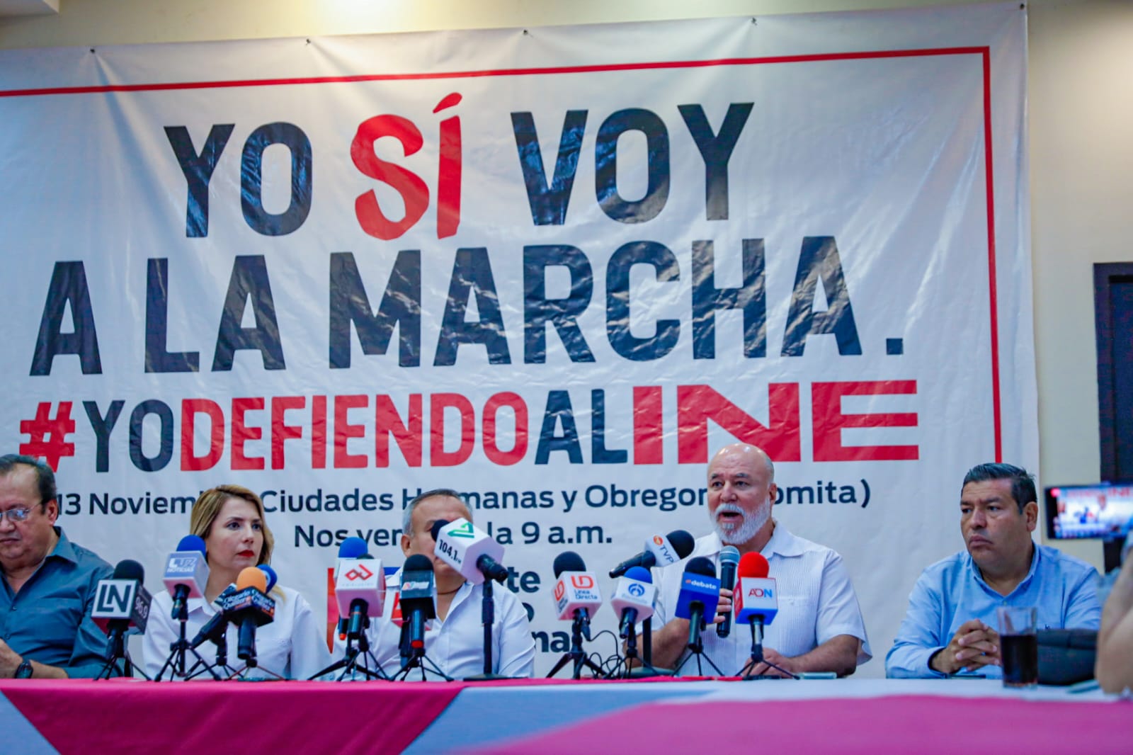Frente Cívico Nacional en Sinaloa invita a la marcha ‘Yo defiendo al INE’