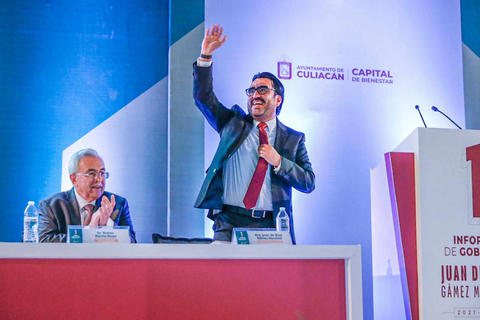 ‘Un gobierno cercano a la gente’, destaca el alcalde de Culiacán, Juan de Dios Gámez en su primer informe