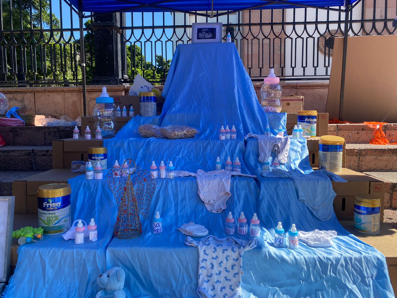 Instalan altar en honor a niños ‘no nacidos’ a causa del aborto en Culiacán