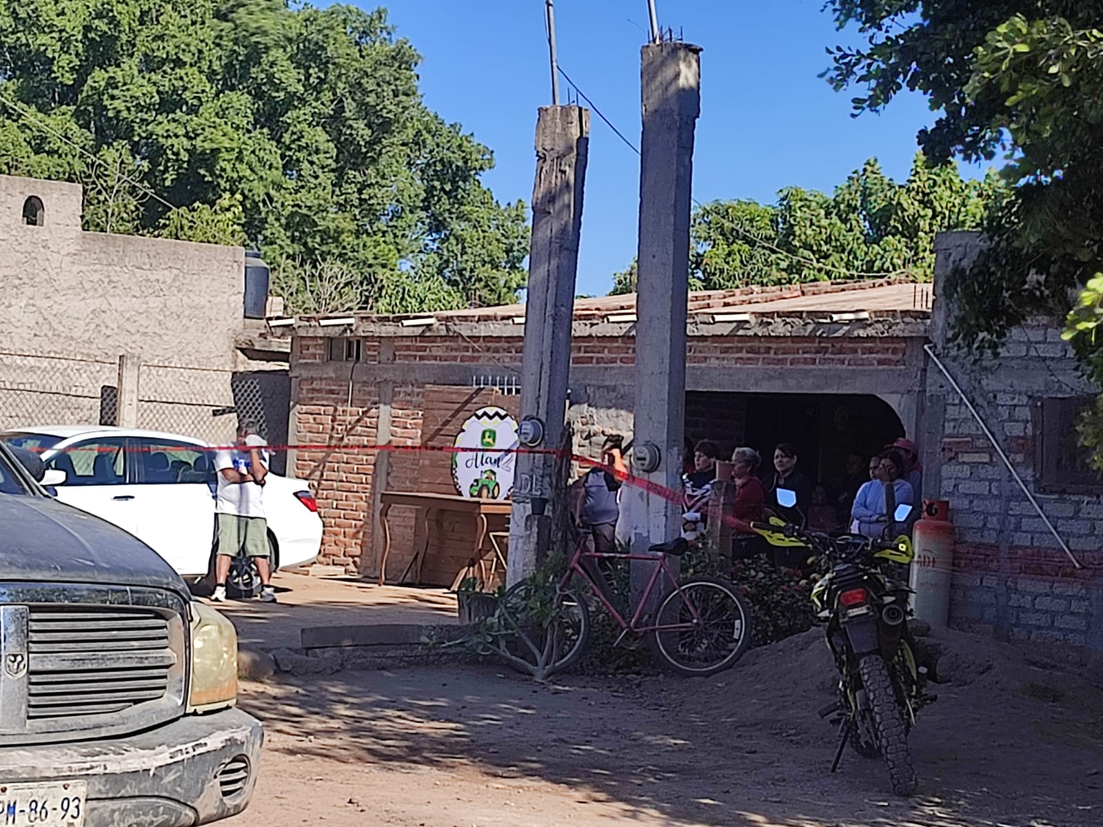 Todo estaba listo para su piñata de tractores; Alan fue un niño muy esperado y amado; en un minuto pasó la tragedia 