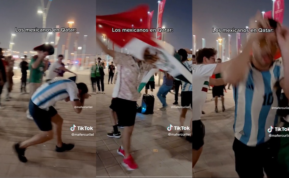 Se armó la bronca entre mexicanos y argentinos en Qatar