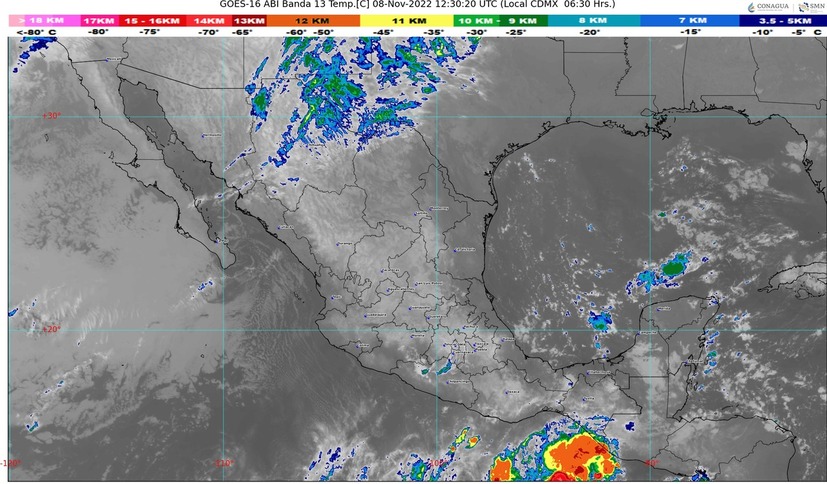 Un nuevo frente frío acecha la frontera noroeste del país; Sinaloa podría resentir una baja en las temperaturas