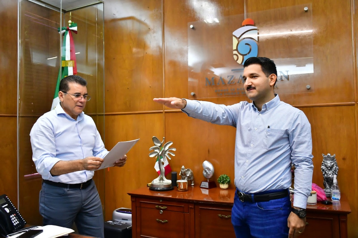 Tiene Mazatlán nuevo director de Obras Públicas Municipal, llega Rigoberto Arámburo Bojórquez
