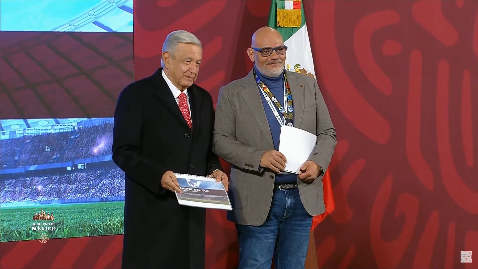 López Obrador justifica el reporte del futbol mexicano ‘Cártel del Gol’ presentado en la ‘mañanera’
