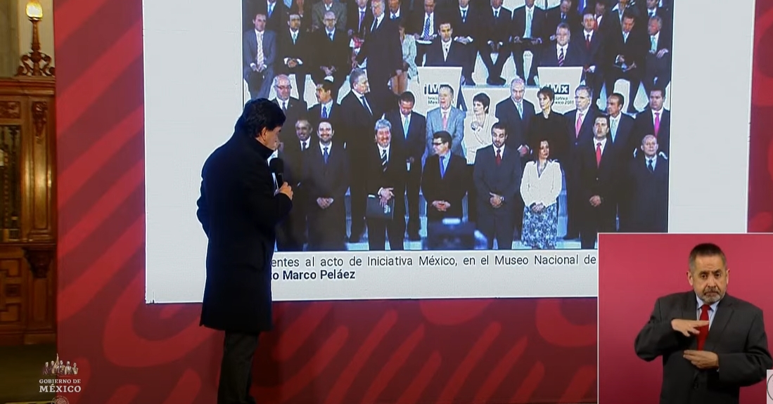 Acusa AMLO ‘pacto de silencio’ de periodistas reconocidos con el expresidente Calderón
