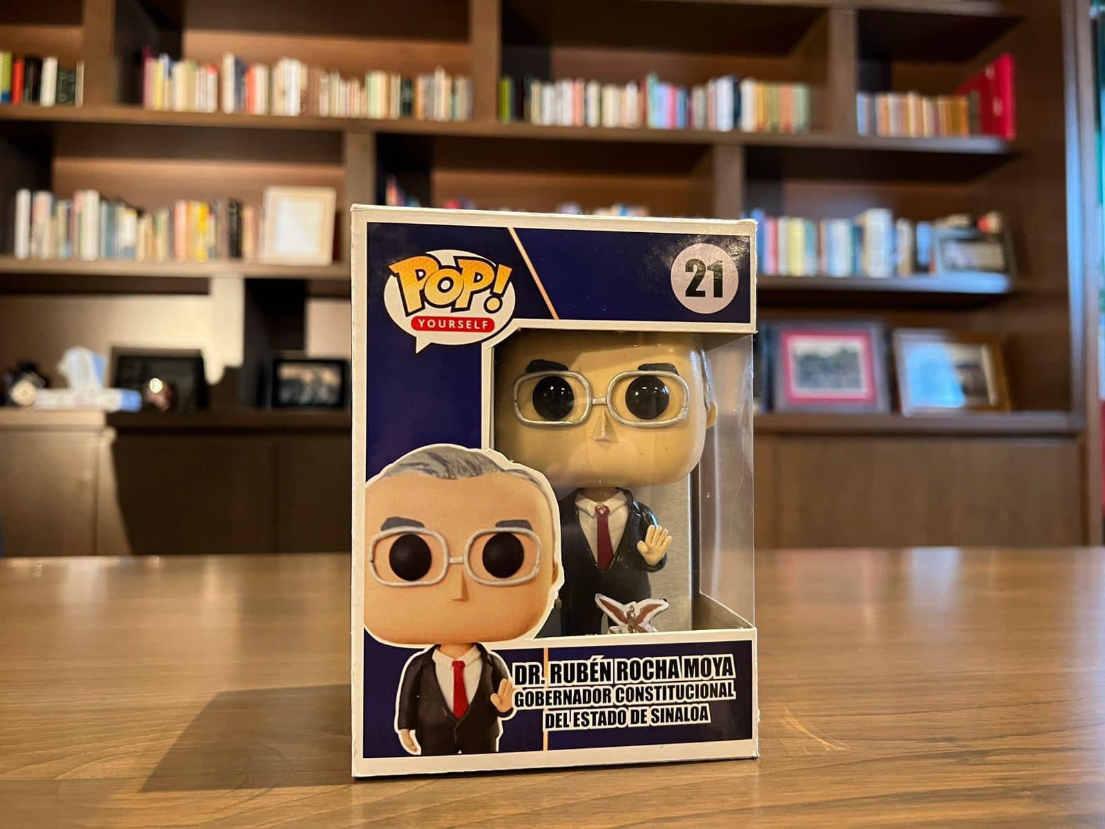 Rocha Moya tiene su propio Funko Pop; así lo presume en redes
