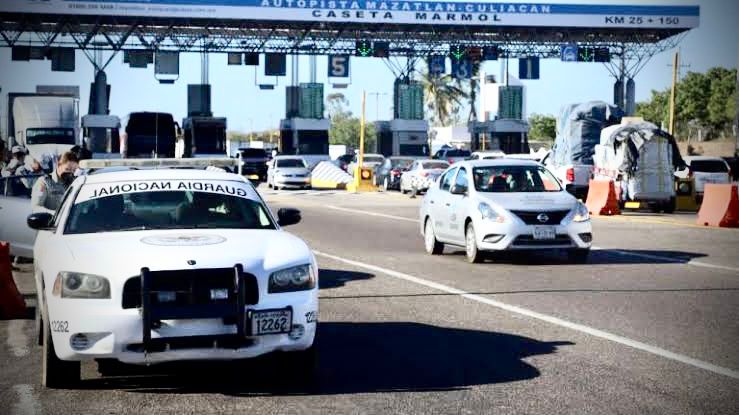 Flujo vehicular en carreteras de Mazatlán podría aumentar un 300%: Guardia Nacional