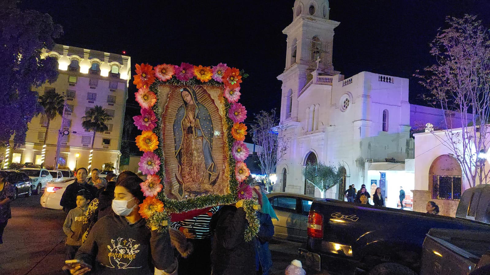 En Ahome, inician católicos peregrinaciones al Santuario de la Virgen de Guadalupe