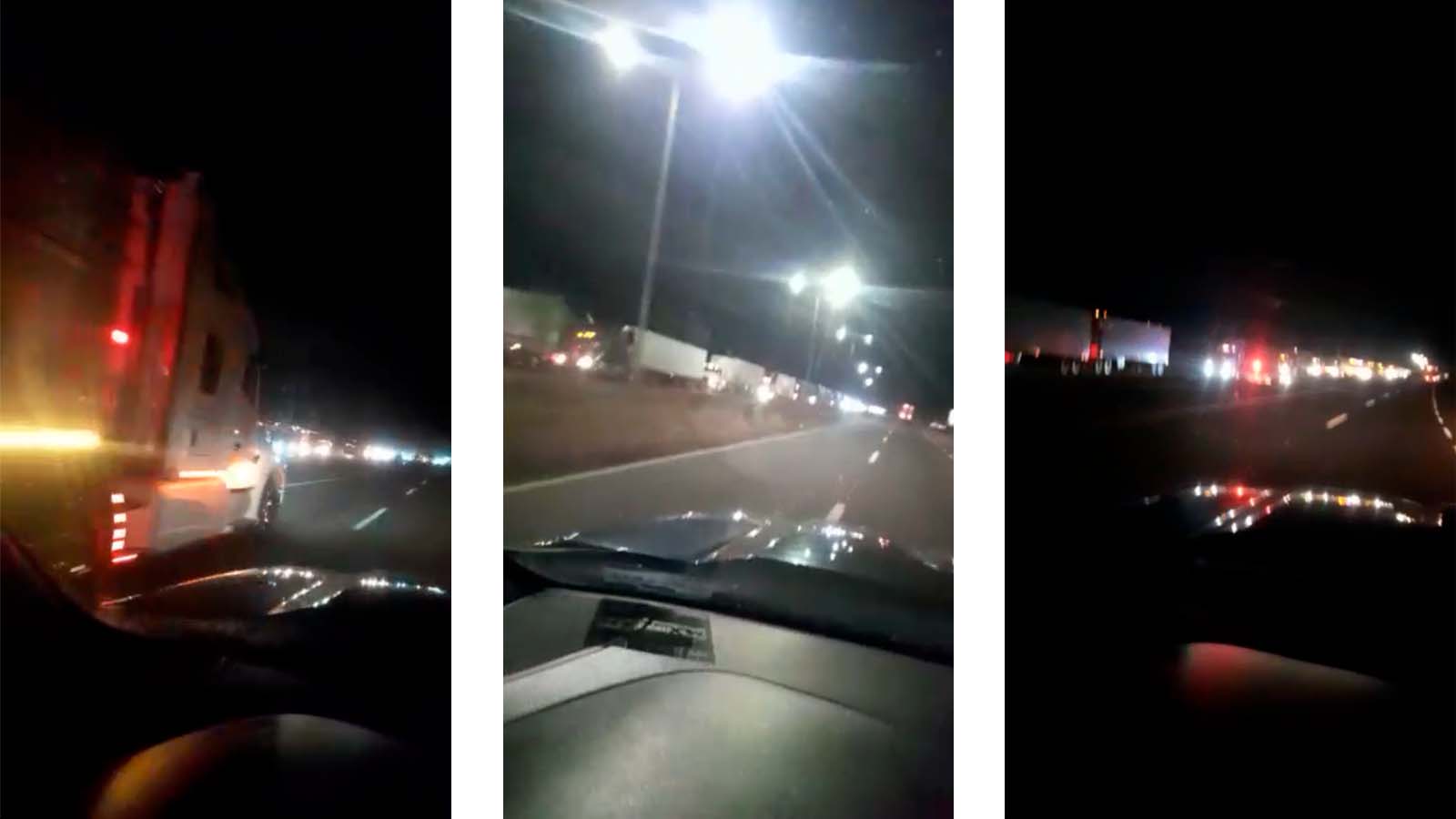 Largas filas provocadas por retén de El Desengaño provocan caos en comunidades de El Carrizo
