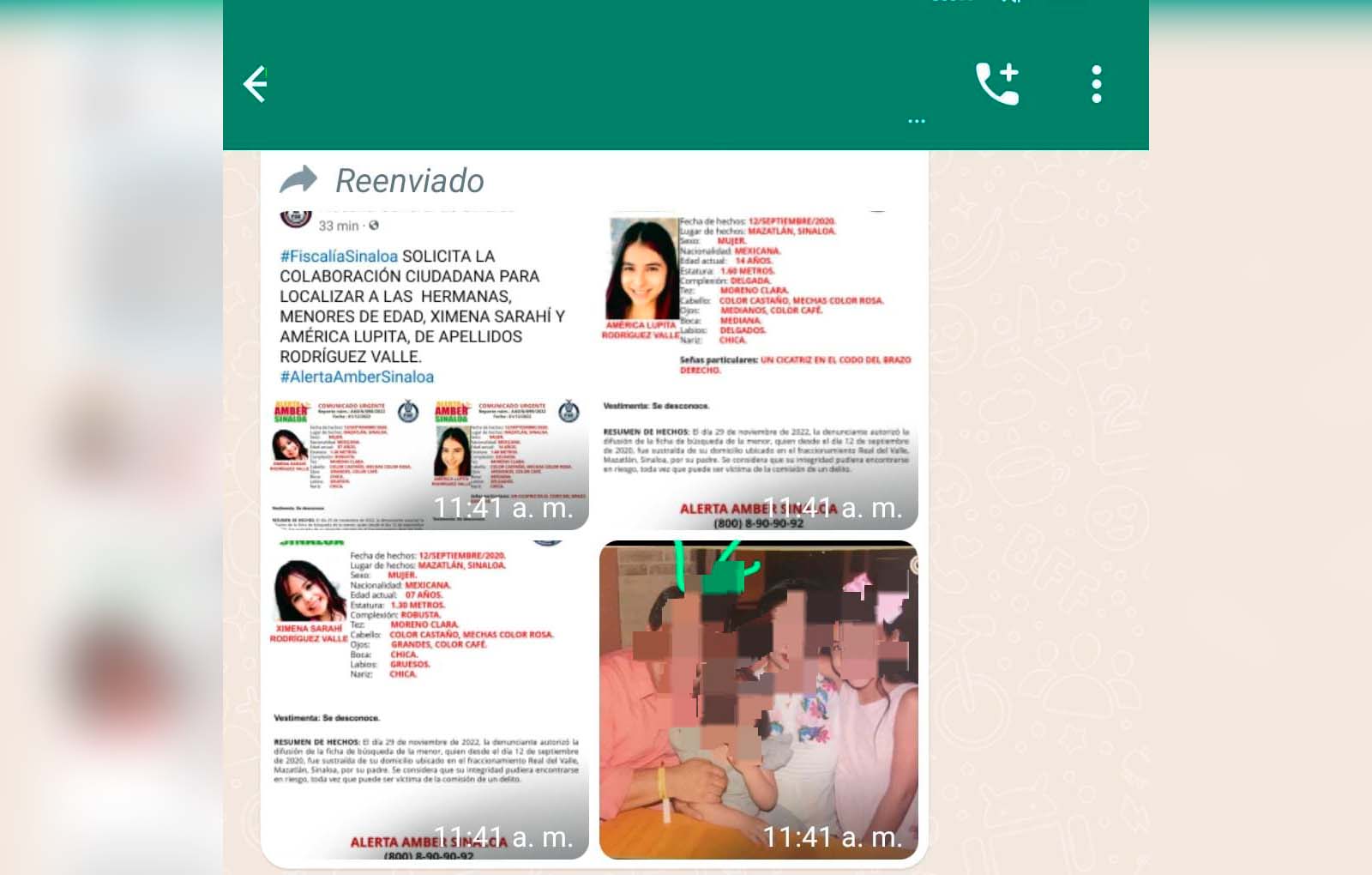 Son hijas de exalcalde, menores desaparecidas en Mazatlán
