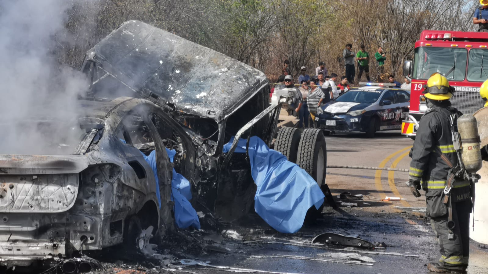 Sergio, el adolescente que iba en la pipa accidentada, será trasladado a Texas; tiene quemaduras en el 65% de su cuerpo