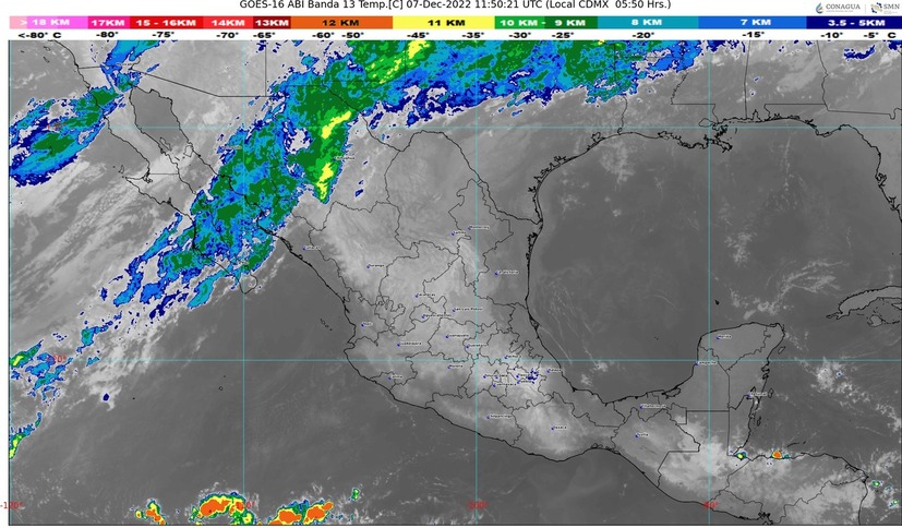 #Clima | Seguirá medio nublado y templado en Sinaloa, pero no se esperan lluvias para este día