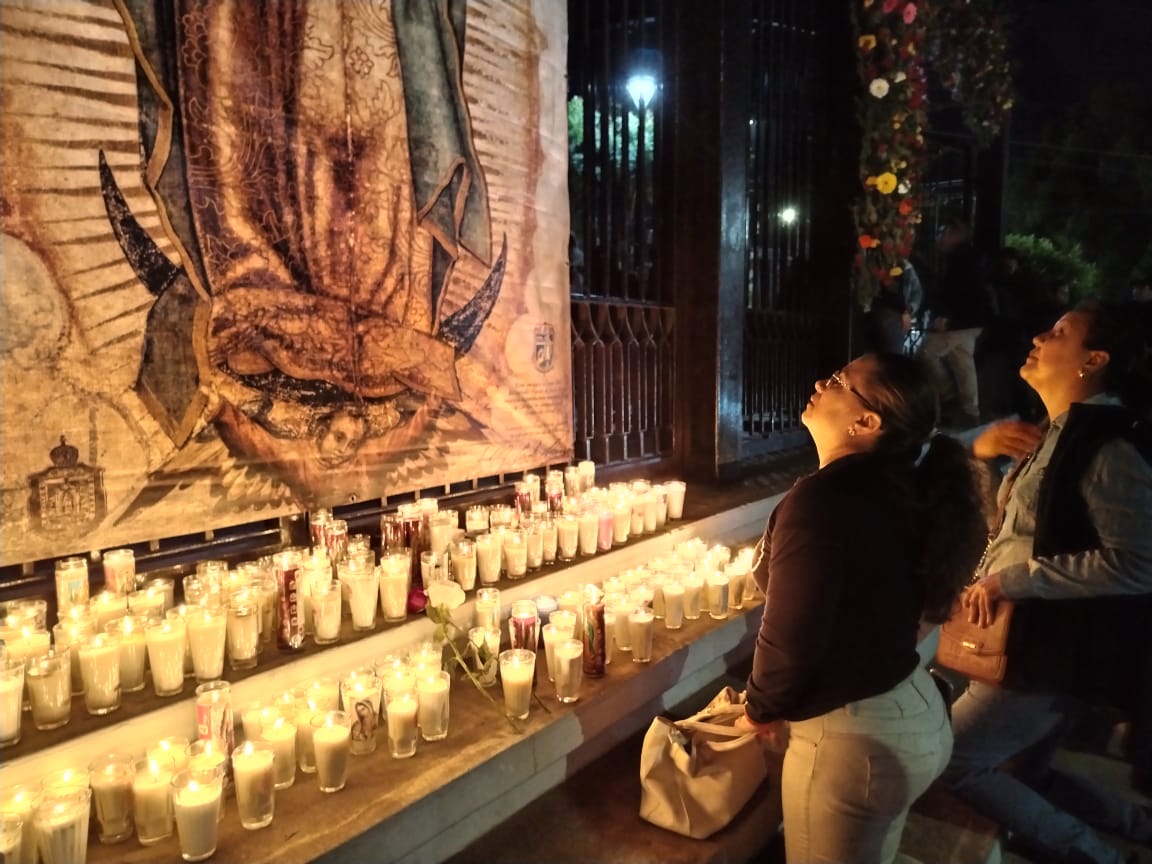 La Virgen de Guadalupe hizo el milagro y salvó a su hija, ya son 32 años agradeciéndole a la Morenita