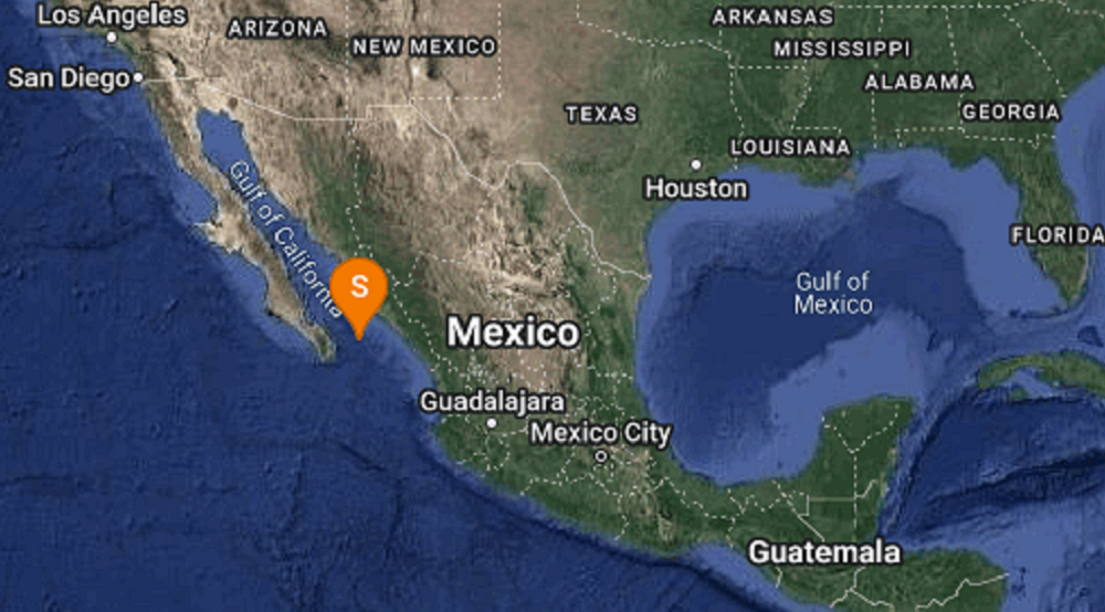 Se registra sismo al suroeste de Eldorado, en Culiacán &nbsp;