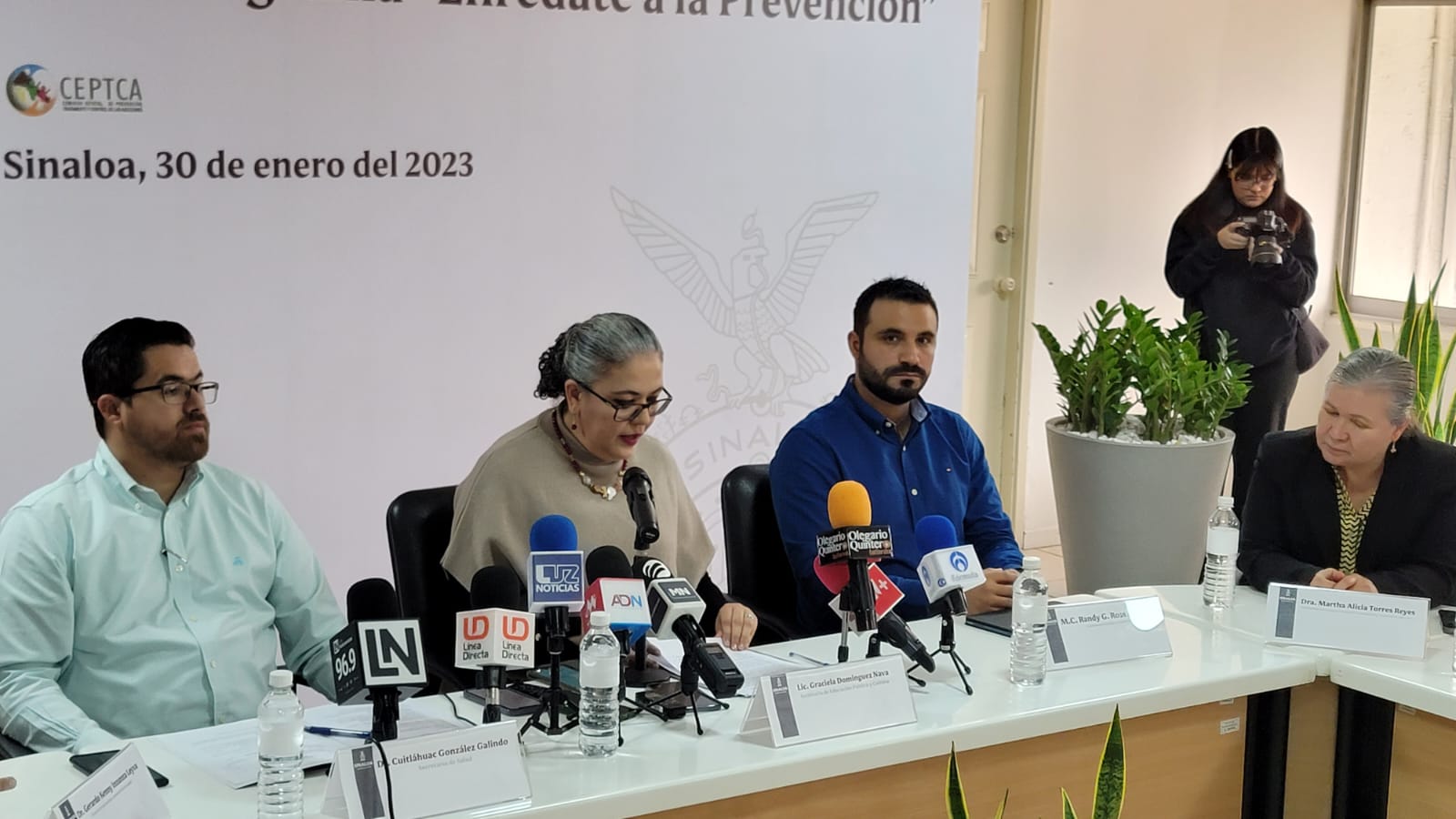 Un total de 47 mil alumnos recibirán encuesta POSIT para detectar adicciones y otros problemas: Graciela Domínguez
