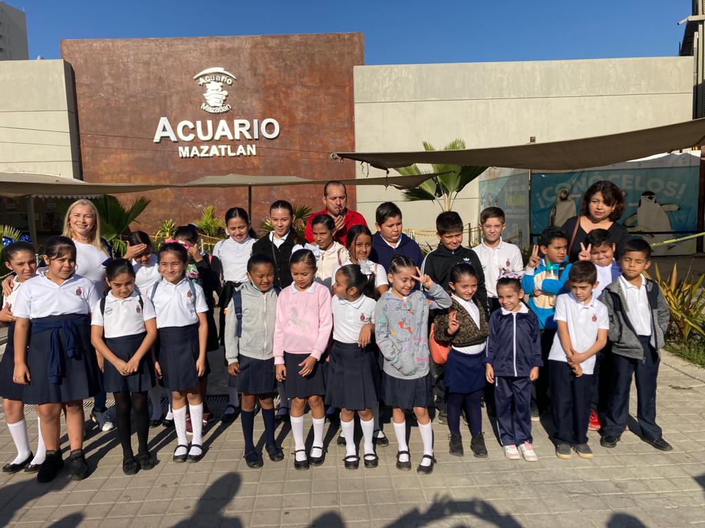 Reactivan con el regreso a clases ‘Acuario, una ventana al mar para la zona rural’, niños y niñas de El Recodo primeros beneficiarios