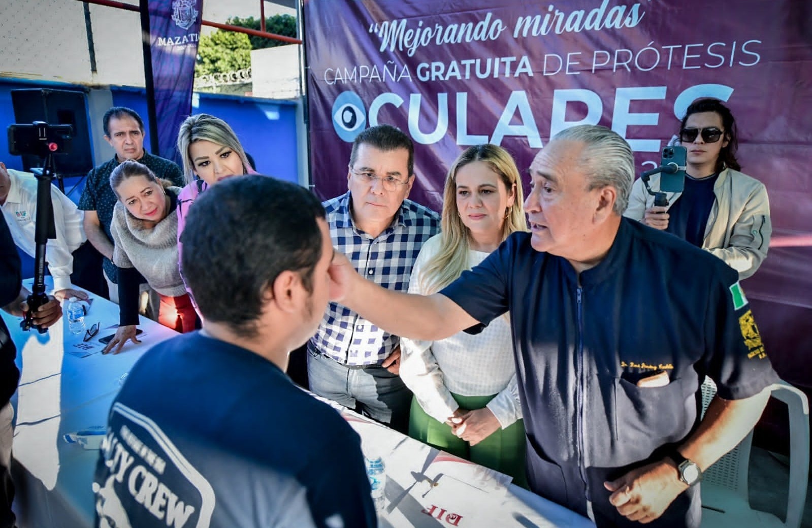 En Mazatlán, 160 personas ‘Mejoraron Miradas’, con la campaña gratuita de Prótesis Oculares 2023 que llegó a su fin