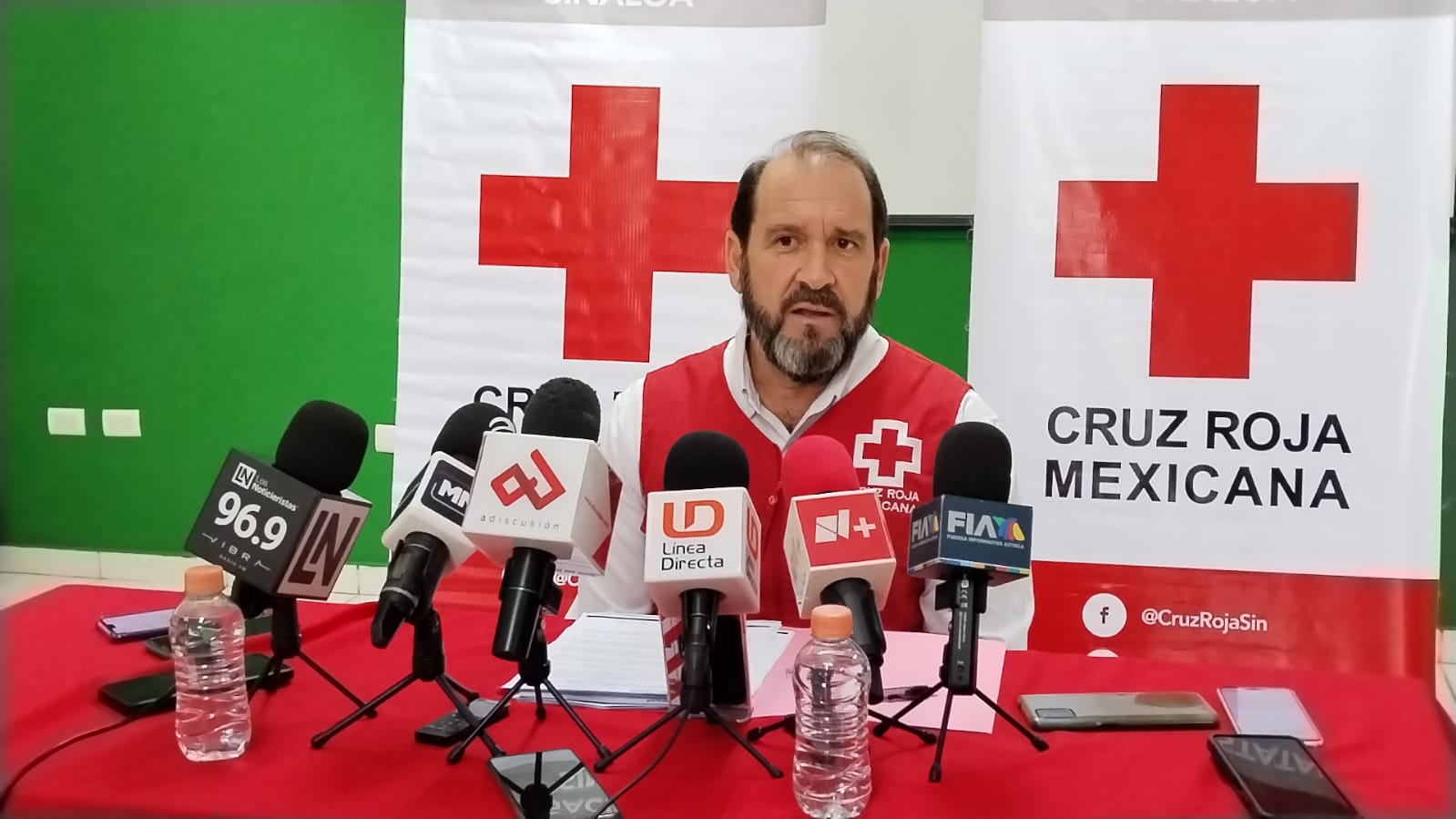 Niega delegado de Cruz Roja Sinaloa atentado contra personal e infraestructura de Cruz Roja