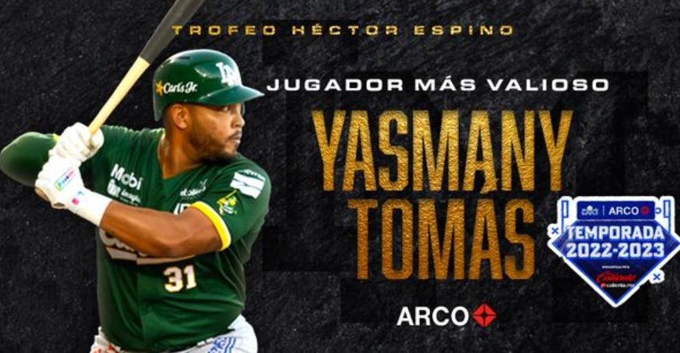 El “Tanque” Yasmany Tomas es el MVP de la LMP
