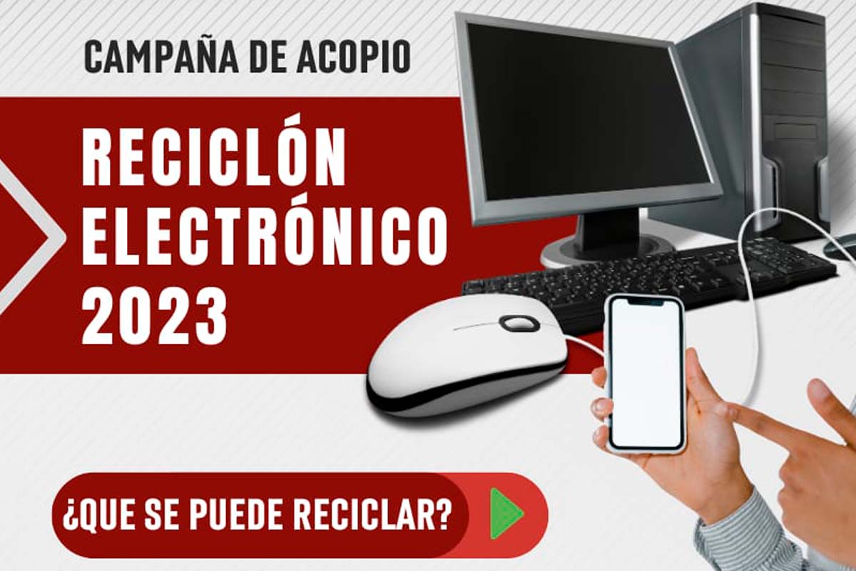 Este 24 de enero inicia en El Fuerte campaña de acopio “Reciclón Electrónico 2023”