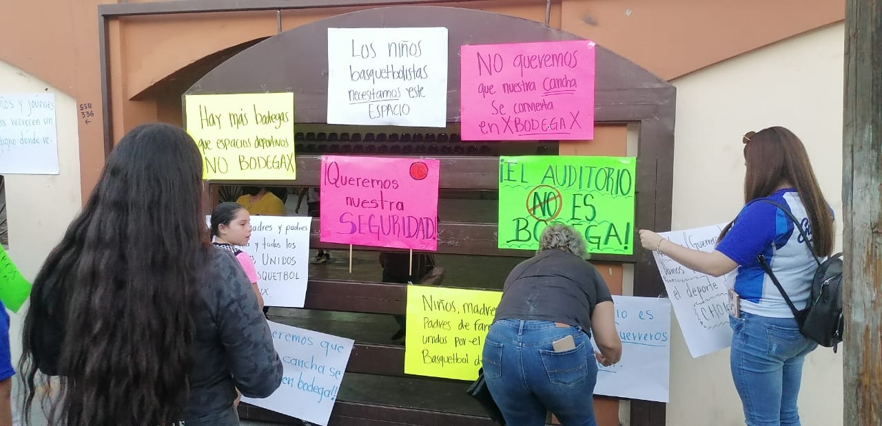 No hay razón para manifestaciones, son tintes políticos, se sigue buscando bodega y área deportiva: Amalia Gastelum