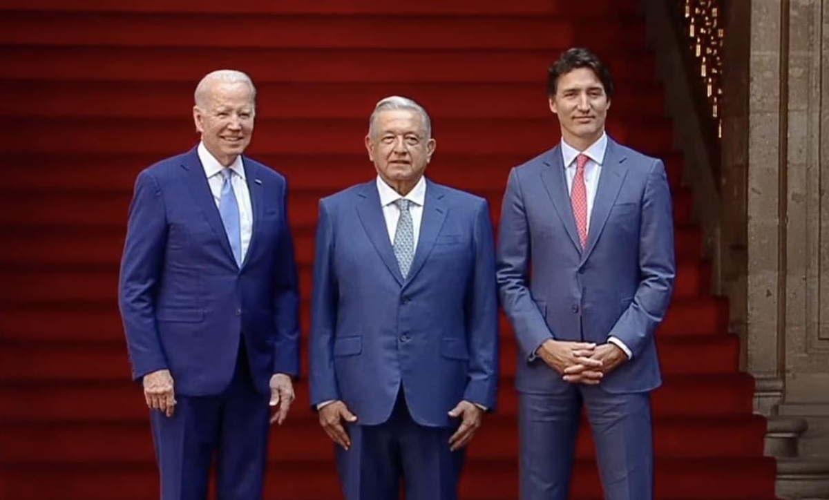 Cumbre de Líderes de América del Norte | Encuentro trilateral se lleva a cabo en Palacio Nacional