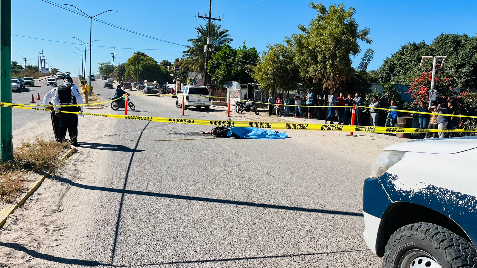 Joven motociclista pierde la vida luego de sufrir un accidente en el municipio de El Fuerte