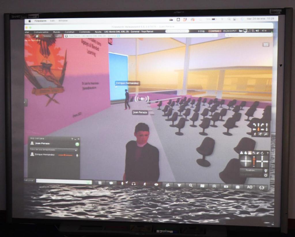 La Facultad de Informática Mazatlán-UAS explora su metaverso con enfoque académico