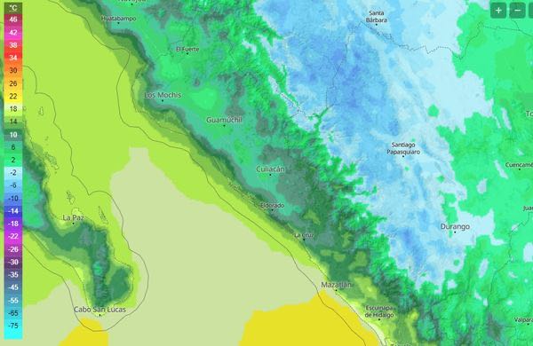 ¡No guardes las chamarras! Llegará la tercera tormenta invernal y se esperan 4 días de frío en Sinaloa