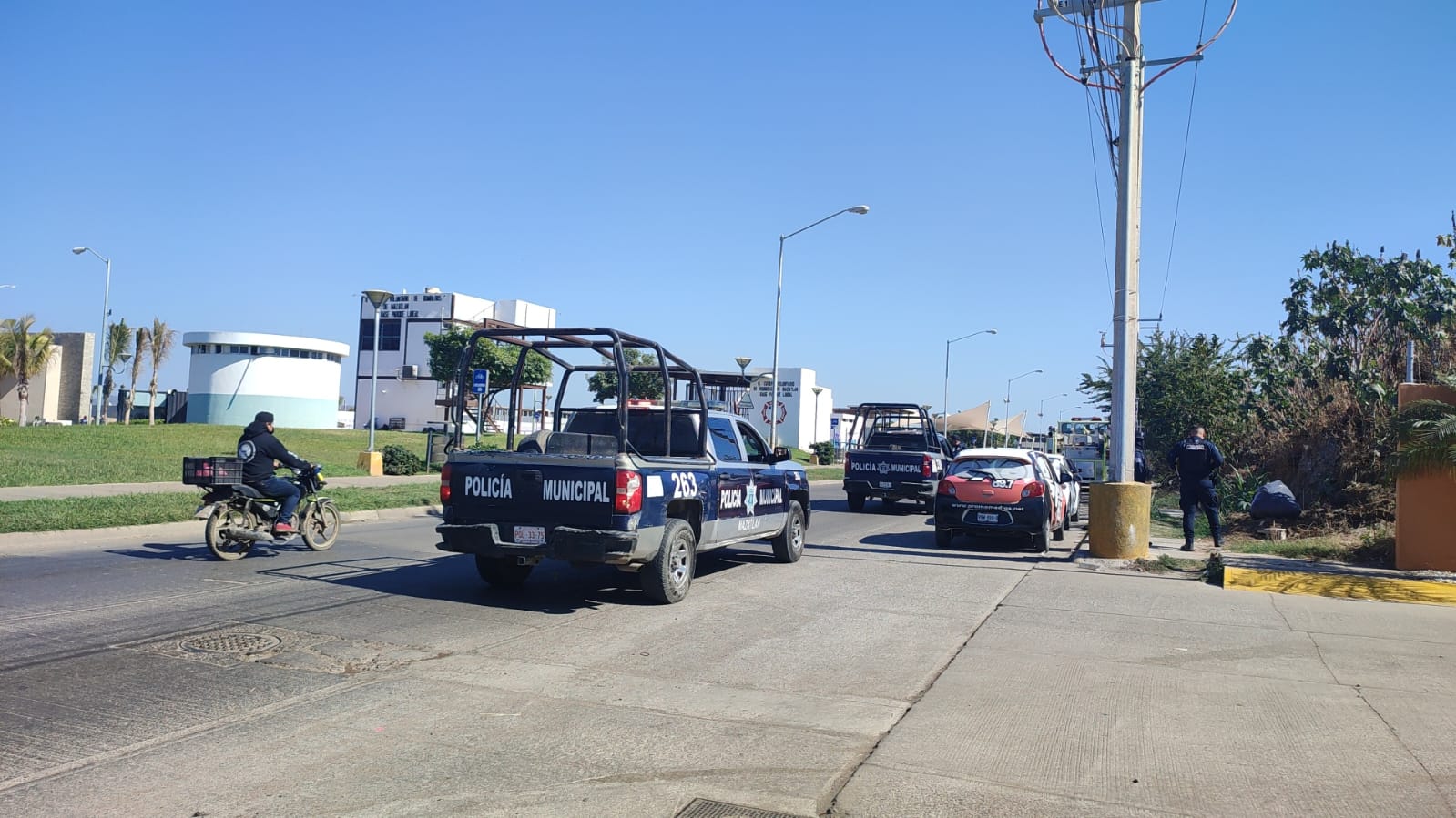 Presunta balacera frente a Real del Valle moviliza a los elementos policiacos en Mazatlán