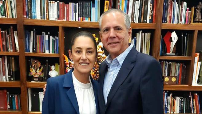 Se reúne Gerardo Vargas con Claudia Sheinbaum previo a rendir protesta como presidente de AALMAC