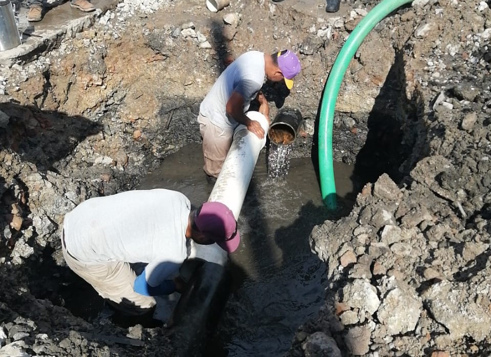 Tiene Jumapam intensa jornada de mantenimiento y reparaciones en Jabalíes y Montuosa este viernes