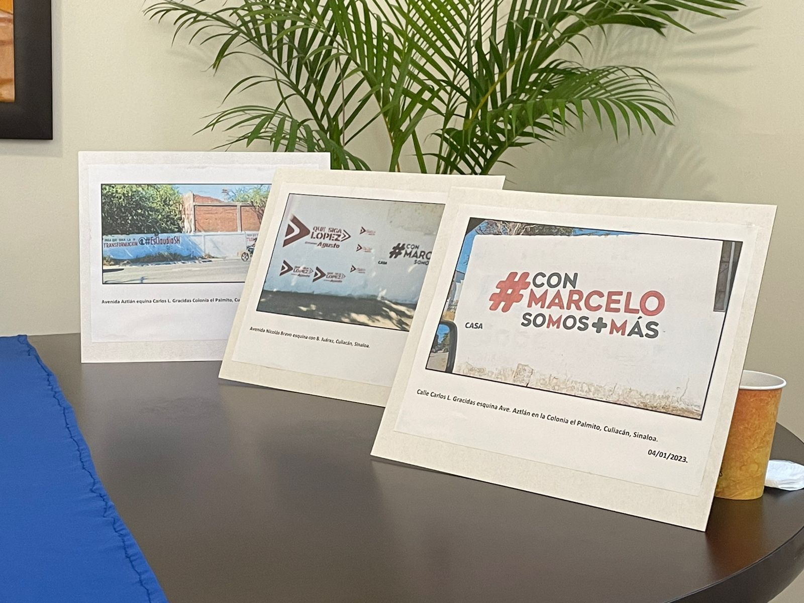 Tras pintas de “Corcholatas”, PAN municipal alista denuncia ante el INE por actos anticipados de campaña