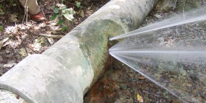 ¡Va de nuevo! En Escuinapa se quedan sin agua el fin de semana por una tubería rota
