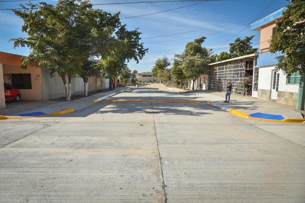 ‘Ciudadanía en Ahome recibe primer paquete de 10 calles pavimentadas’: Gerardo Vargas