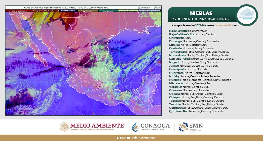 Amanece Guasave a 4 grados y Angostura en 5; hoy seguirá el frío, pues el frente No 27 ya está en puerta
