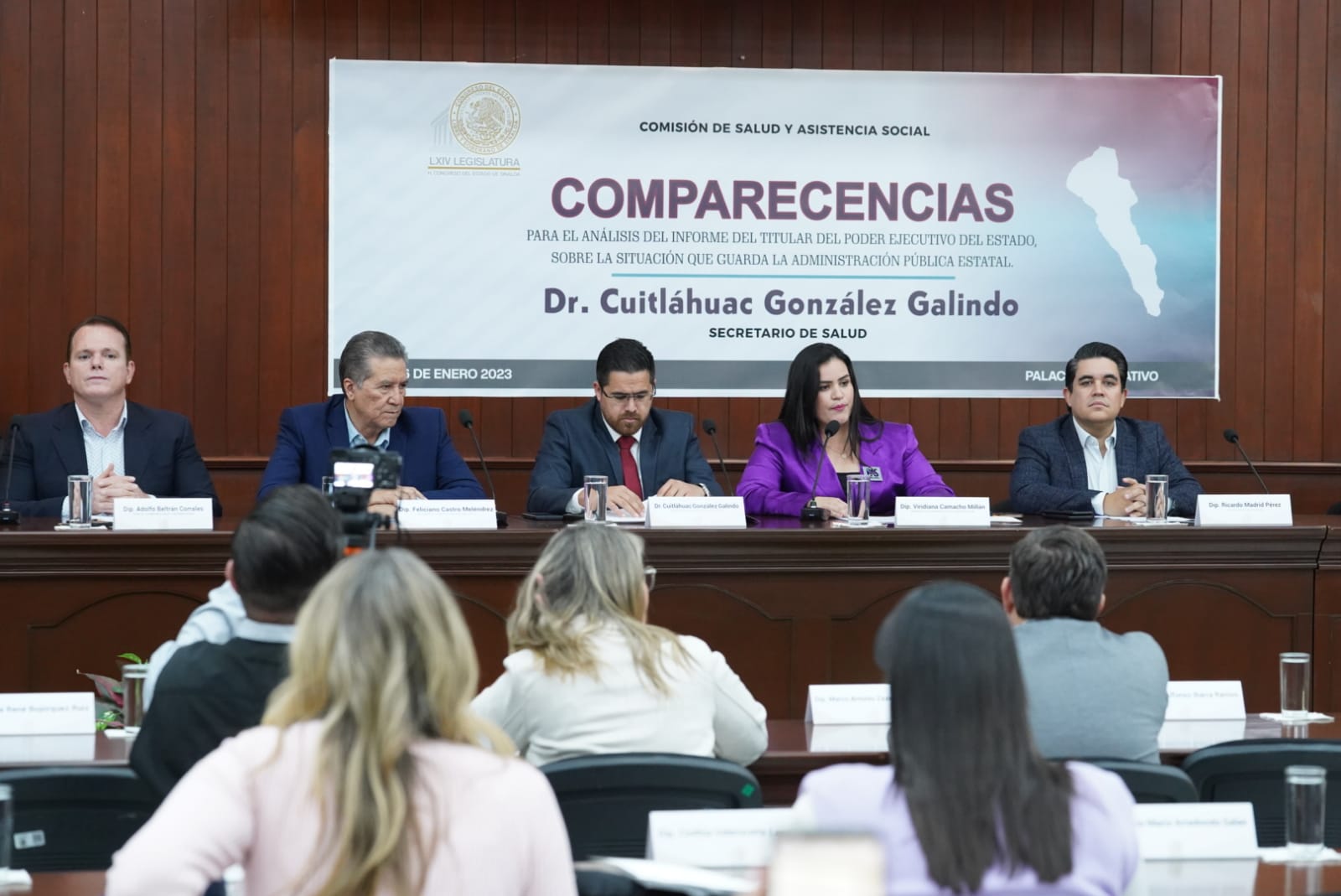 “La política de salud se debe enfocar en la prevención”: Cuitláhuac González titular de SSA comparece en el Congreso