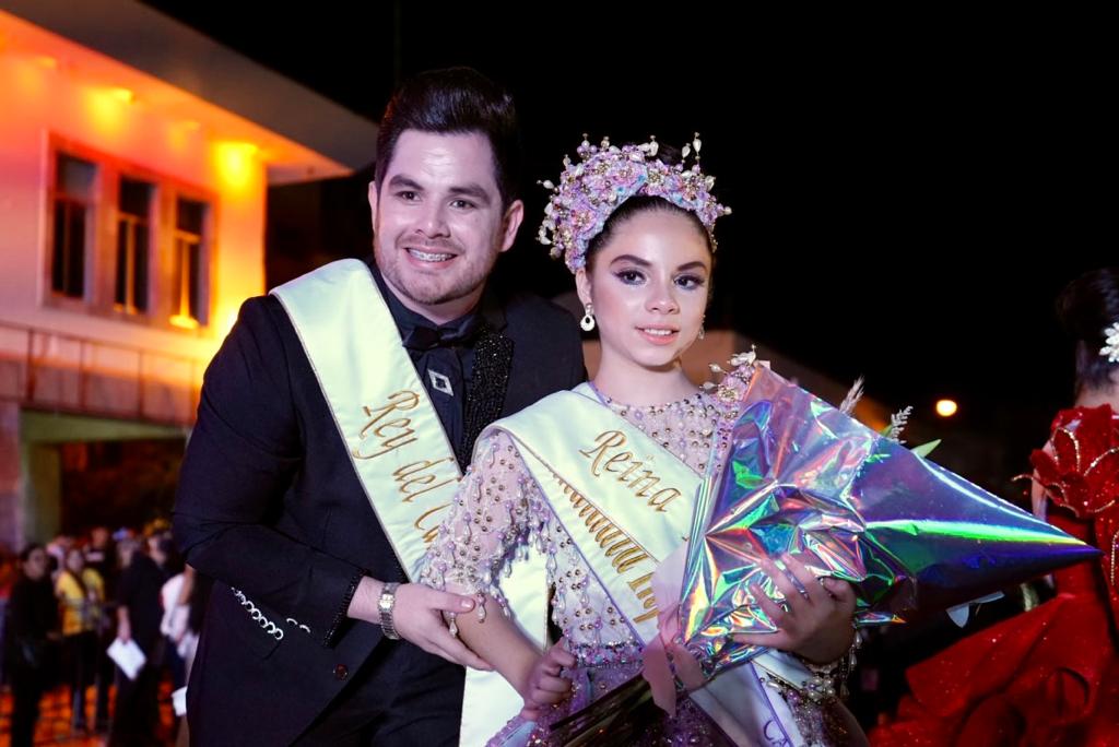 Son Víctor Quiroz y Melanie Alarcón, Rey y Reina Infantil del Carnaval de Mazatlán 2023