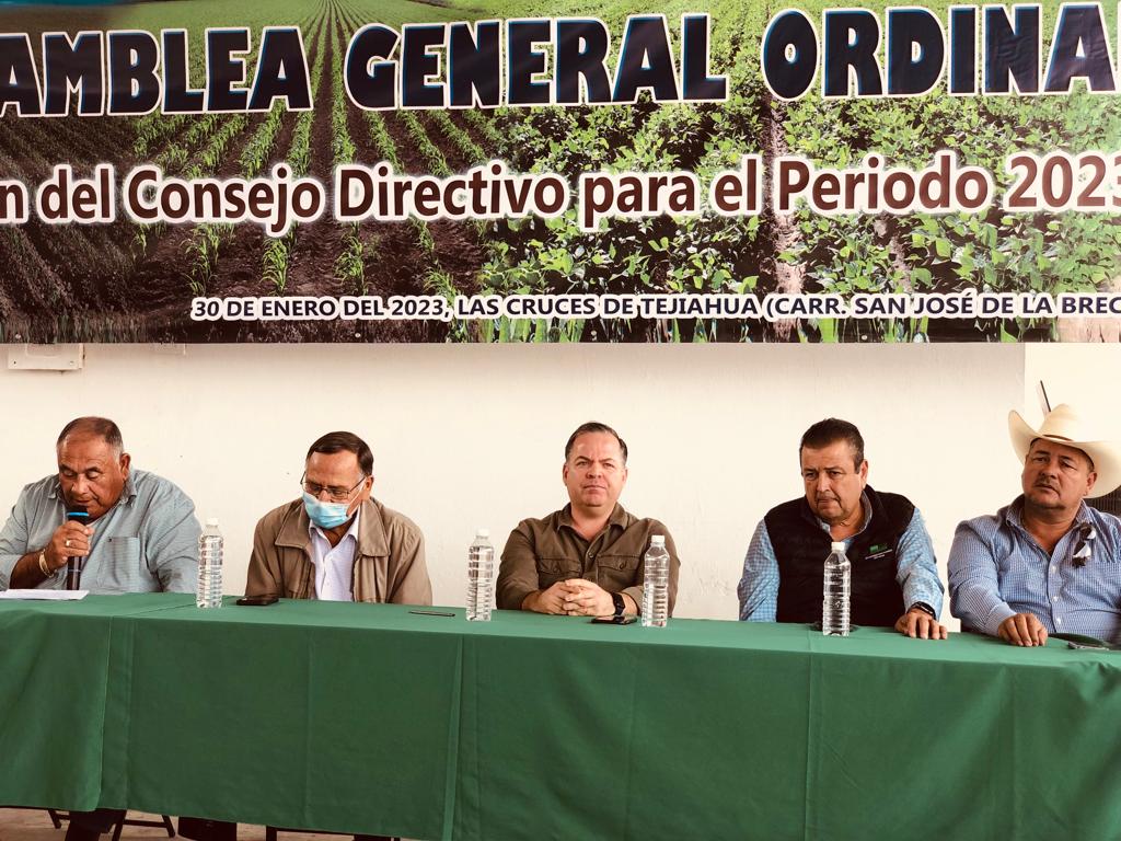 Llega Gustavo Rojo por planilla de unidad a la dirigencia del módulo Las Milpas, en Guasave