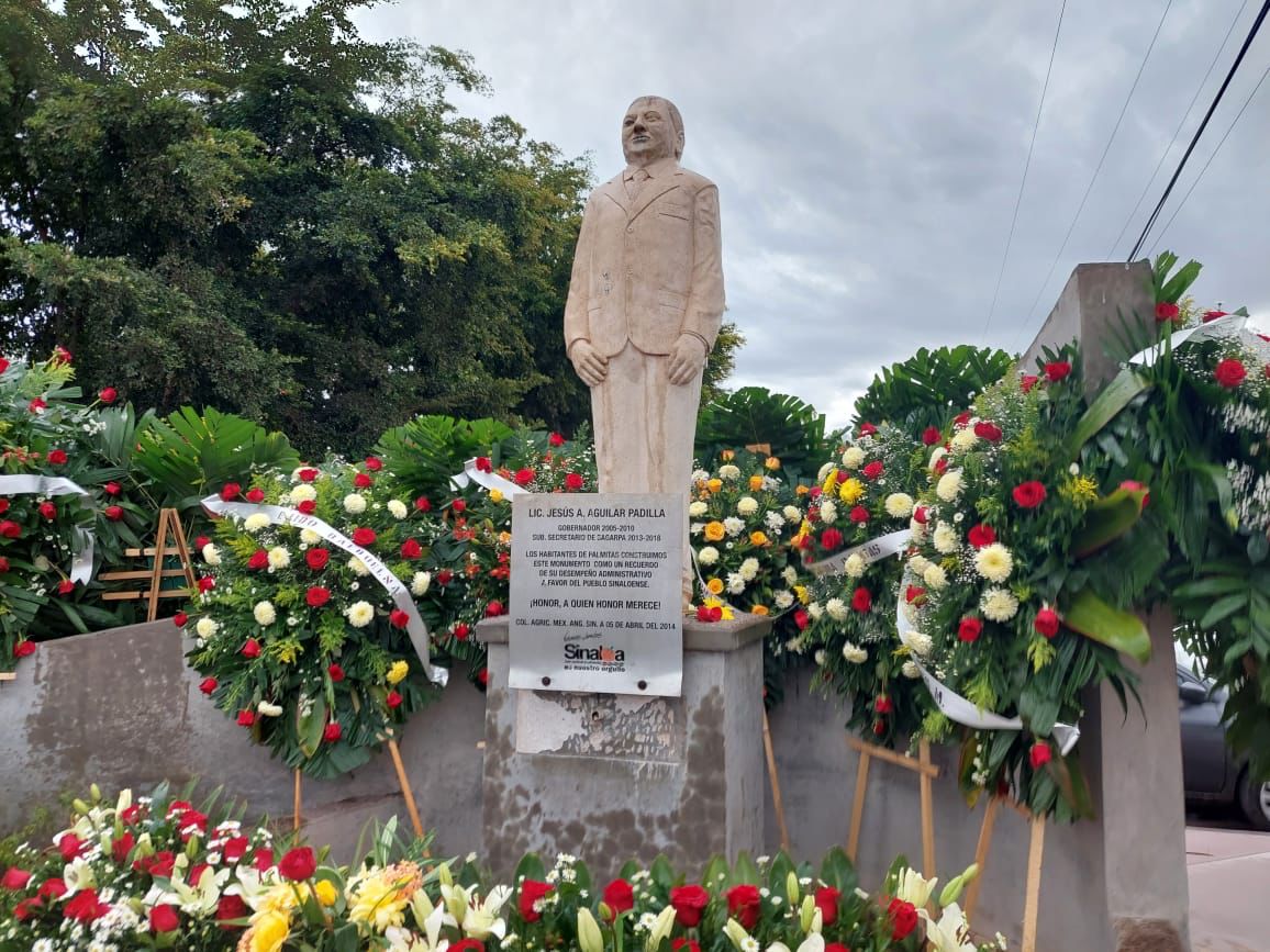 ‘Nos dio de más’; habitantes de Palmitas externaron su agradecimiento al exgobernador Jesús Aguilar Padilla y se unen a su despedida